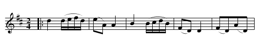 Peace and Plenty - staff notation