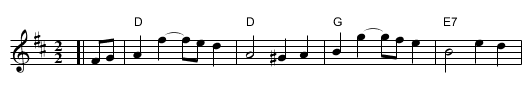 Peacock Rag - staff notation