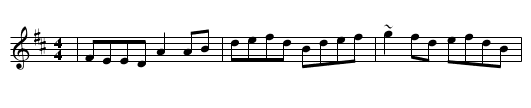 Peacock's Feather, The - staff notation
