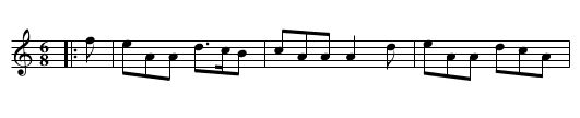 Pearlin' Jean - staff notation