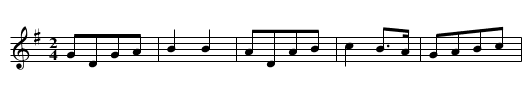 Peas A Pon Atrenchor. JBut.250 - staff notation