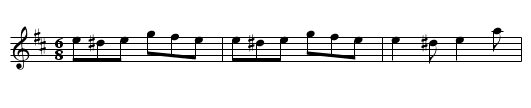 Pedwar Post y Gwely - staff notation