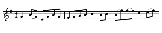 Peeler's Jacket, The - staff notation