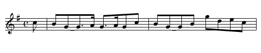 PEERIE WEERIE - staff notation