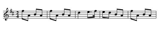 Peg Ryan's - staff notation