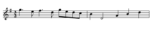 Peggy & Nancy - staff notation