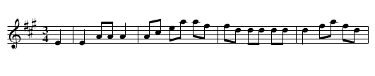 Pellikvalsen - staff notation