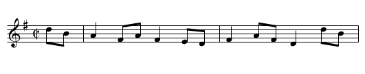 Pennsylvania Quick Step - staff notation