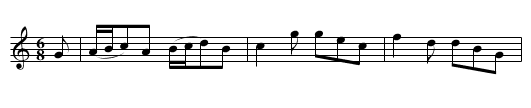 Pennyworth of all mild.    JJo5.103 - staff notation