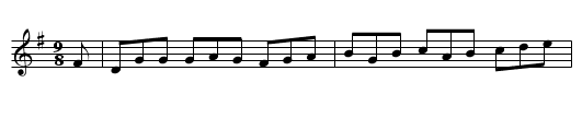 Pensioner's Follies - staff notation