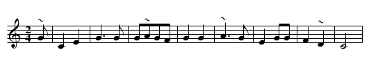Pericote (MG 29) - staff notation