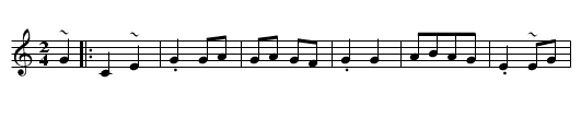 Pericote (XA 48) - staff notation