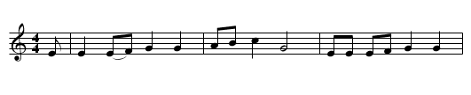 Peri-meri-dictum Domini - staff notation