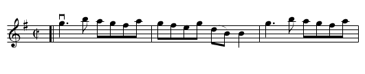 PERRIWIG REEL, THE  - staff notation