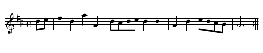 Perro - staff notation