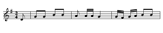 Perry Merry Dictum  (Riddle Song) - staff notation