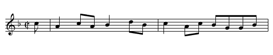 Perth Assembly - staff notation