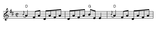 Perth Medley, The  - staff notation