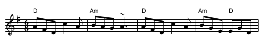 Peter Byrne's - staff notation