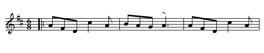 Peter O'Byrnes's Fancy - staff notation