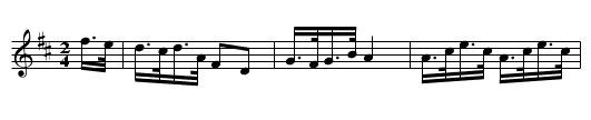 Peter Pratt's Polka - staff notation