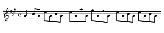 Peter Street - staff notation