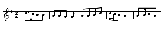 PETERSILJE DU SCHOENES KRAUT - staff notation