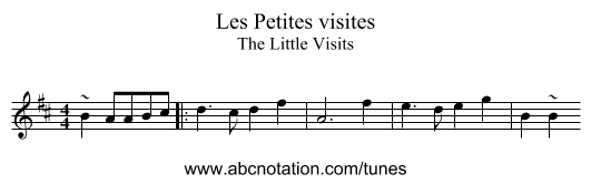Petites visites, Les - staff notation