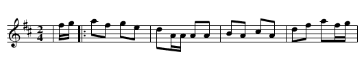 Petters Piga - staff notation