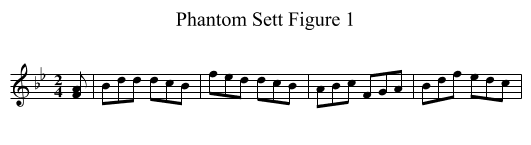 Phantom Sett Figure 1 - staff notation