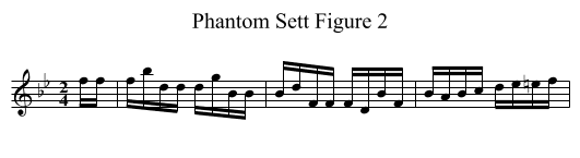 Phantom Sett Figure 2 - staff notation