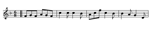 PHANTOM SETT (tune 3) - staff notation