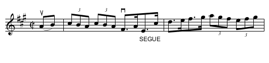 Phil Isaac's -- Jig - staff notation