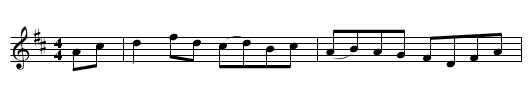 Philips's Hornpipe. JMT106 - staff notation