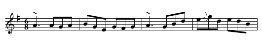 Phiseog ar an Trá - staff notation