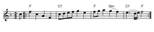 Phoenix - staff notation