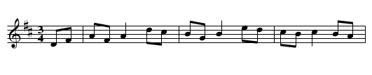 Phroinsias Ui Mhaonaigh's Mazurka #1 - staff notation