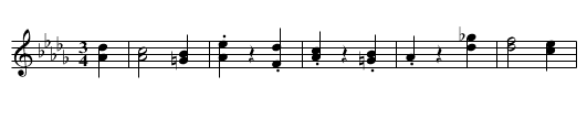 Piano Sonata no. 14 in C# minor, Allegretto - staff notation
