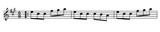 Pibroch o' Donuil Dhu - staff notation