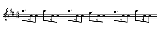 Pibroch of Victory - staff notation