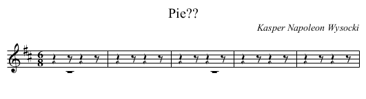 Pie?? - staff notation