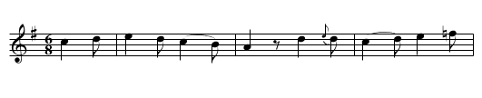Pierre et Florence - staff notation