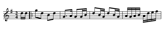 Pifferata Degli Abba - staff notation