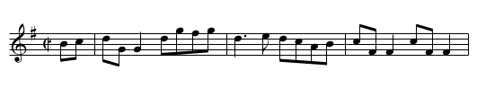 Pigeon on the Gate, The - staff notation