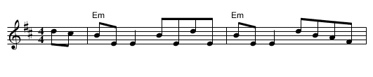 Pigeon On The Gate, The - staff notation