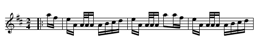 Pigeon on the Gate - staff notation