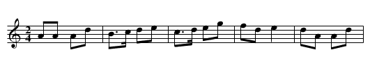 Piler lann - staff notation