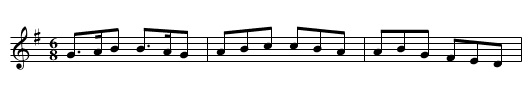 Pilgrim, The - staff notation