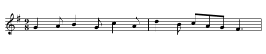 Pilib An Cheoil - staff notation