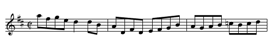 Pinch of Snuff, The - staff notation